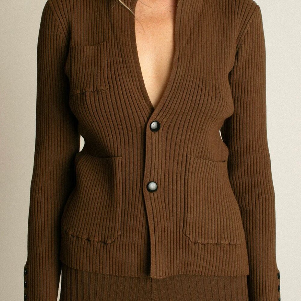 Giu Giu Nonna Blazer in BLACK (not brown) size S